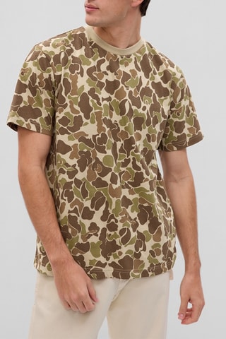 Biologisch Katoenen T-shirt - Bruin