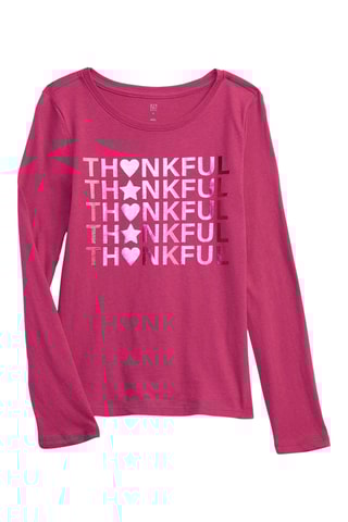 T-shirt - Kersenrood