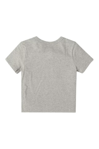 T-shirt in cotone bio - Grigio