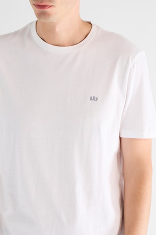 2 T-shirts - Wit en Marineblauw