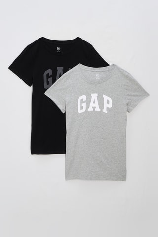 T-shirt - Grigio e nero