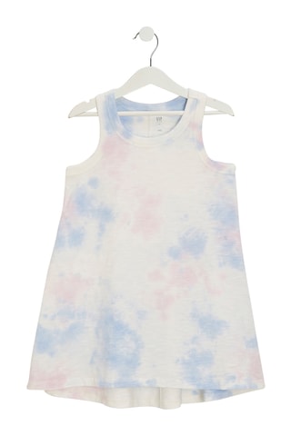 Jurk Tie and Dye - Paars