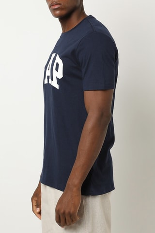 2 T-shirts - Zwart en Marineblauw