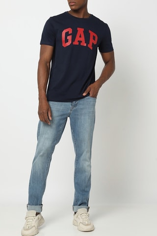 T-shirt - Marineblauw