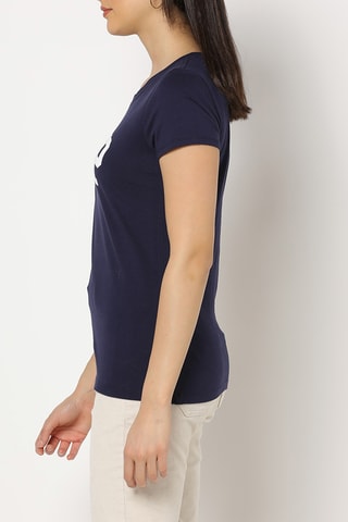 T-shirt - Marineblauw