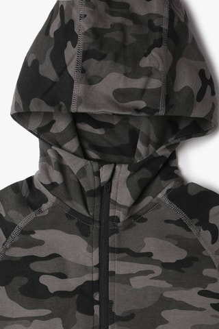 Felpa con cappuccio - Nero