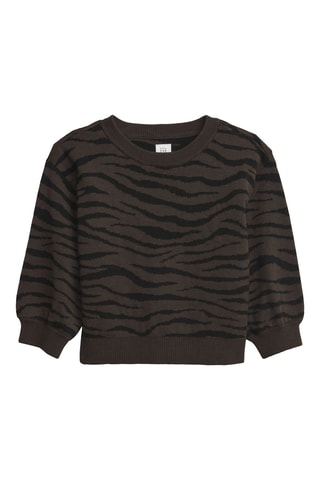Sweater - Bruin en Zwart