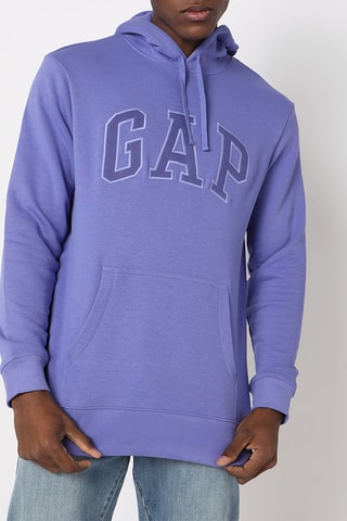 Felpa con cappuccio - Viola