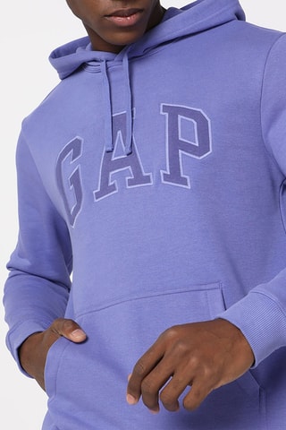 Felpa con cappuccio - Viola