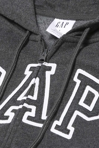 Felpa con cappuccio - Grigio