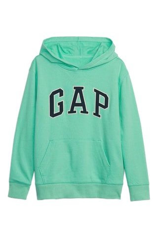 Felpa con cappuccio - Blu