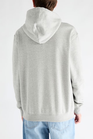 Sweater met Capuchon - Gemêleerd Grijs