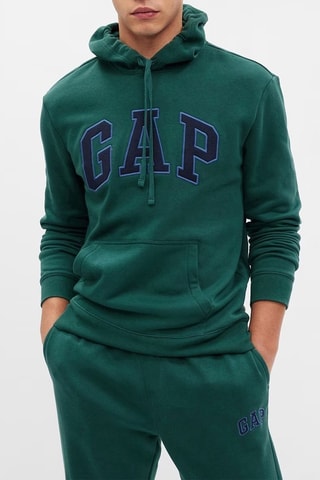 Sweater met Capuchon - Donkergroen