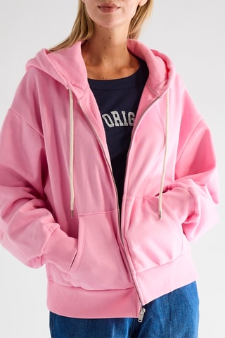 Felpa con cappuccio - Rosa