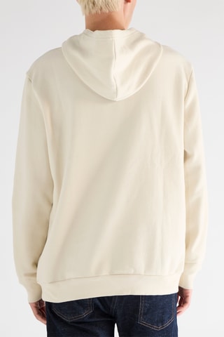 Felpa con cappuccio - Ecrù