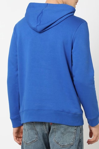 Felpa con cappuccio - Blu