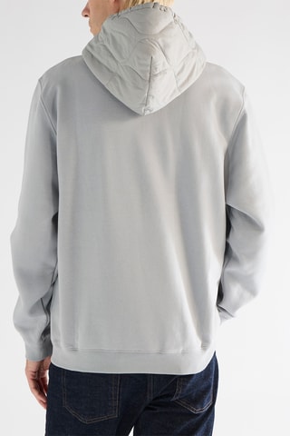 Felpa con cappuccio - Grigio chiaro