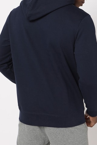 Sweater met Capuchon - Marineblauw