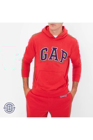 Sweater met Capuchon - Rood