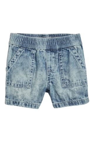 Spijkershort - Blauw