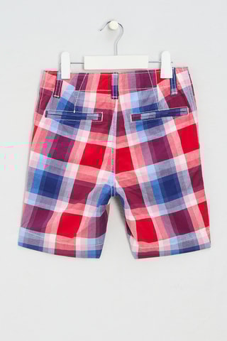 Short - Marineblauw en Rood