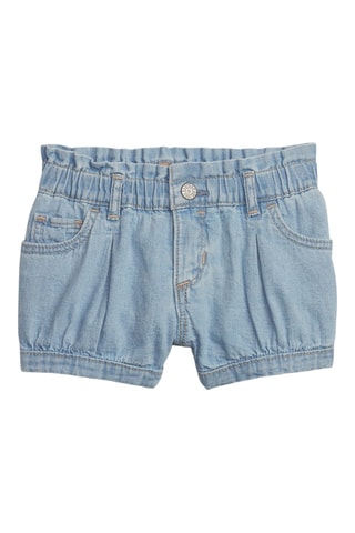 Denim en Biologisch Katoenen Short - Hemelsblauw