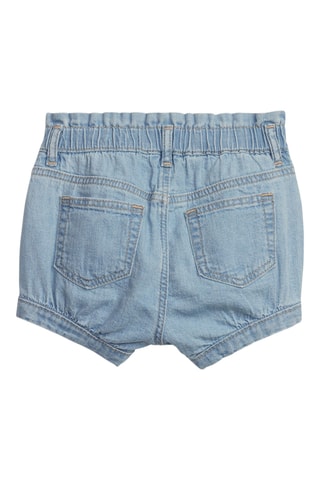 Denim en Biologisch Katoenen Short - Hemelsblauw