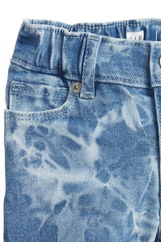 Spijkershort Tie and Dye - Blauw