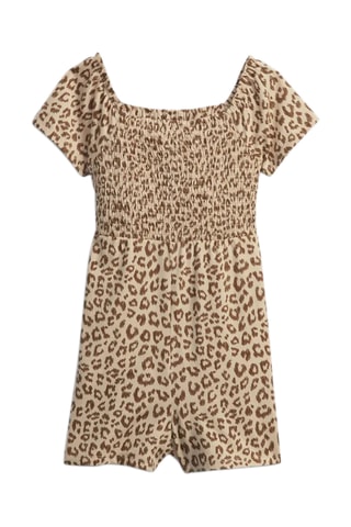 Tuta corta - Marrone