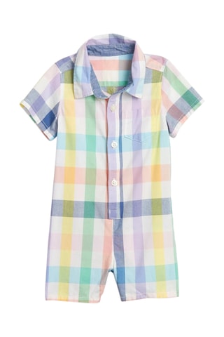 Playsuit - Wit en Geel