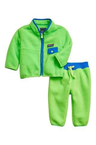 Felpa e pantaloni - Verde fluo