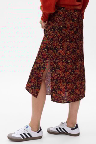 Midirok Hoge Taille - Zwart