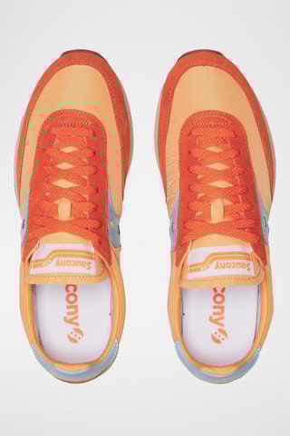 Nubuck Sneakers Trainer 80 - Oranje en hemelsblauw