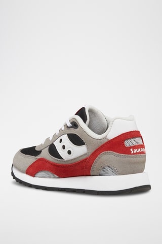 Nubuck Sneakers Shadow 6000 - Lichtgrijs en Zwart