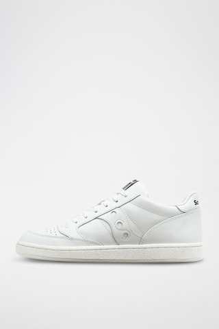 Leren Sneakers Jazz Court- Wit