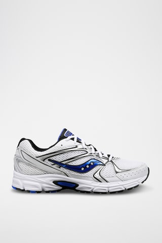 Sneakers Ride millennium - Wit en Koningsblauw 