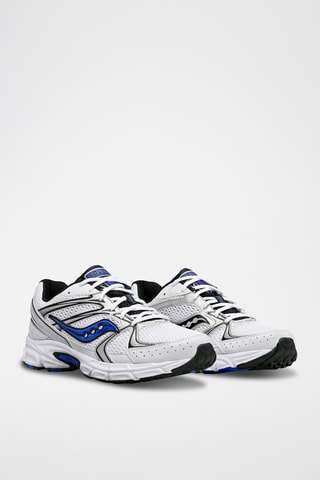 Sneakers Ride millennium - Wit en Koningsblauw 