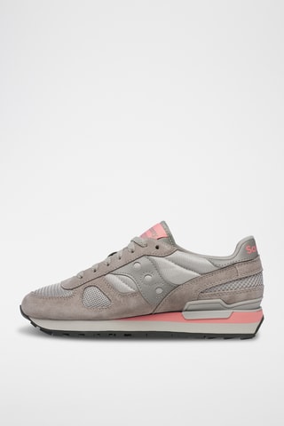 Nubuck Sneakers Shadow - Lichtgrijs