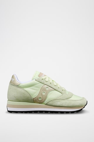 Leren Sneakers Jazz Triple - Groen