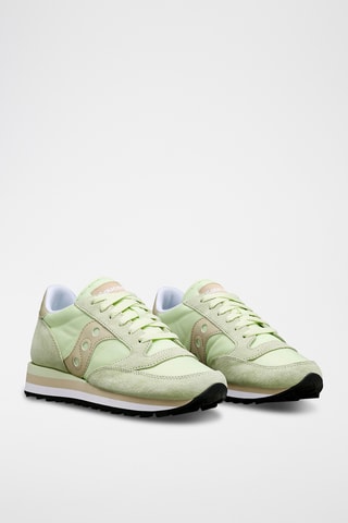 Leren Sneakers Jazz Triple - Groen