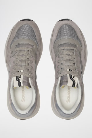 Leren Sneakers Jazz - Lichtgrijs