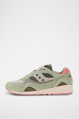 Nubuck Sneakers Shadow 6000 - Lichtgroen en Smaragdgroen