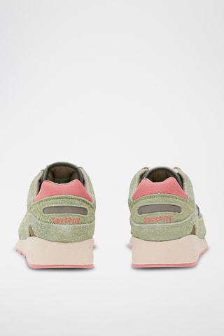 Nubuck Sneakers Shadow 6000 - Lichtgroen en Smaragdgroen