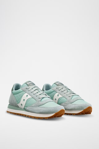 Leren Sneakers Jazz - Lichtgroen 