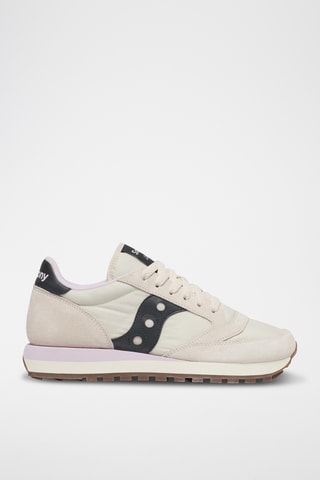 Nubuck Sneakers Jazz Original - Ecru en Zwart