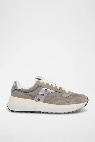 Leren Sneakers Jazz Nxt - Donkergrijs