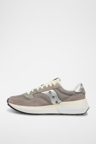 Leren Sneakers Jazz Nxt - Donkergrijs