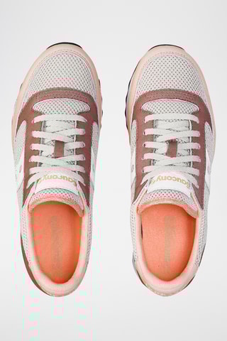 Sneakers Jazz Triple - Wit en Roze