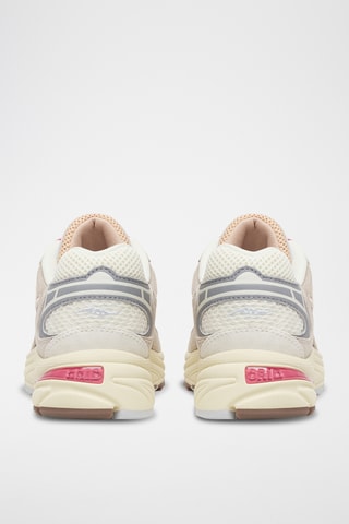 Nubuck Sneakers Grid Jazz 9 - Wit en Lichtgrjis