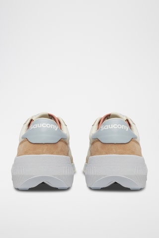 Nubuck Sneakers Jazz Nxt - Beige en Hemelsblauw